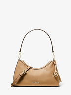 Michael Kors Sammy Small Pebbled Leather Convertible Crossbody - Camel