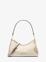 Michael Kors Sammy Small Pebbled Leather Convertible Crossbody - Lt Cream