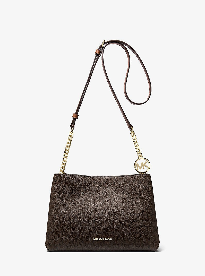 Michael Kors Christina Small Signature Logo Crossbody Bag