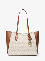 Michael Kors Jet Set Travel Large 3-in-1 Tote Bag - Vanilla