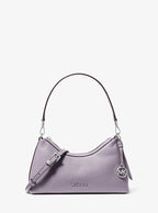 Sammy Small Pebbled Leather Convertible Crossbody - Lilac