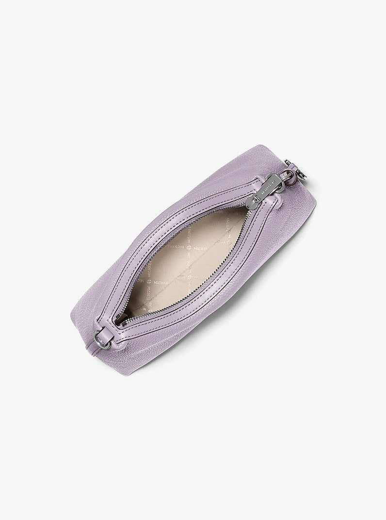 Sammy Small Pebbled Leather Convertible Crossbody - Lilac alt view
