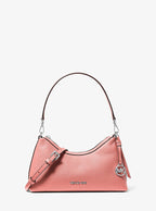 Sammy Small Pebbled Leather Convertible Crossbody - Sunset Rose
