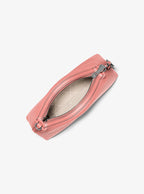 Sammy Small Pebbled Leather Convertible Crossbody - Sunset Rose alt view