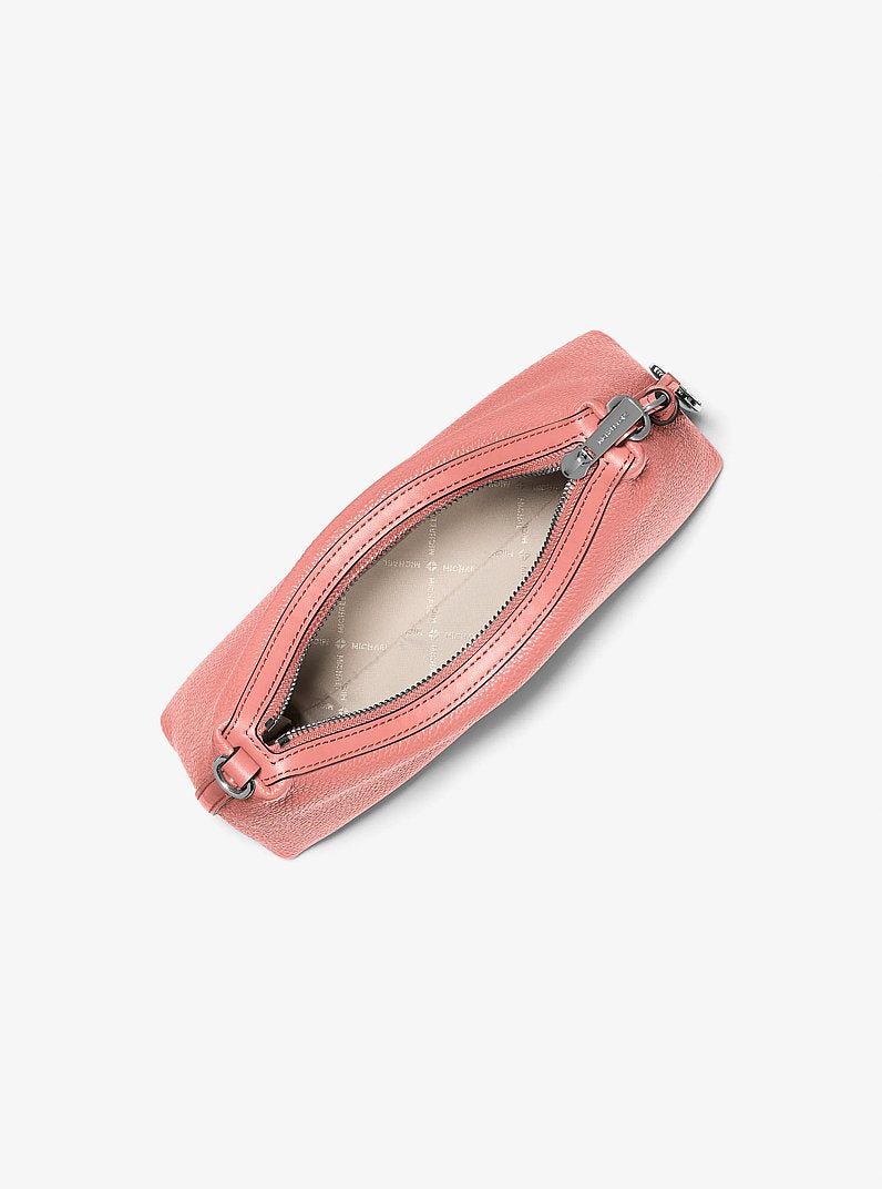 Sammy Small Pebbled Leather Convertible Crossbody - Sunset Rose alt view