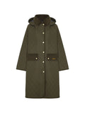 Barbour Women's Ravensden Quilted Parka Coat