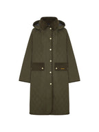 Barbour Women's Ravensden Quilted Parka Coat