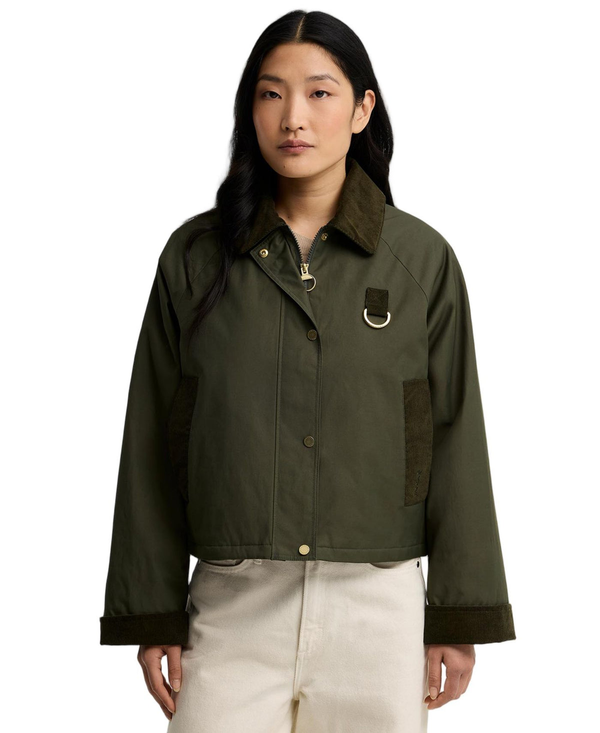 Barbour Women's Wendy Casual Jacket Olive/Shadow