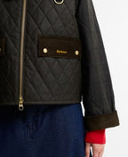 Barbour Women's Tartan Icon Wax Quilt Jacket