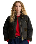 Barbour Women's Tartan Icon Wax Quilt Jacket