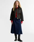 Barbour Women's Tartan Icon Wax Quilt Jacket