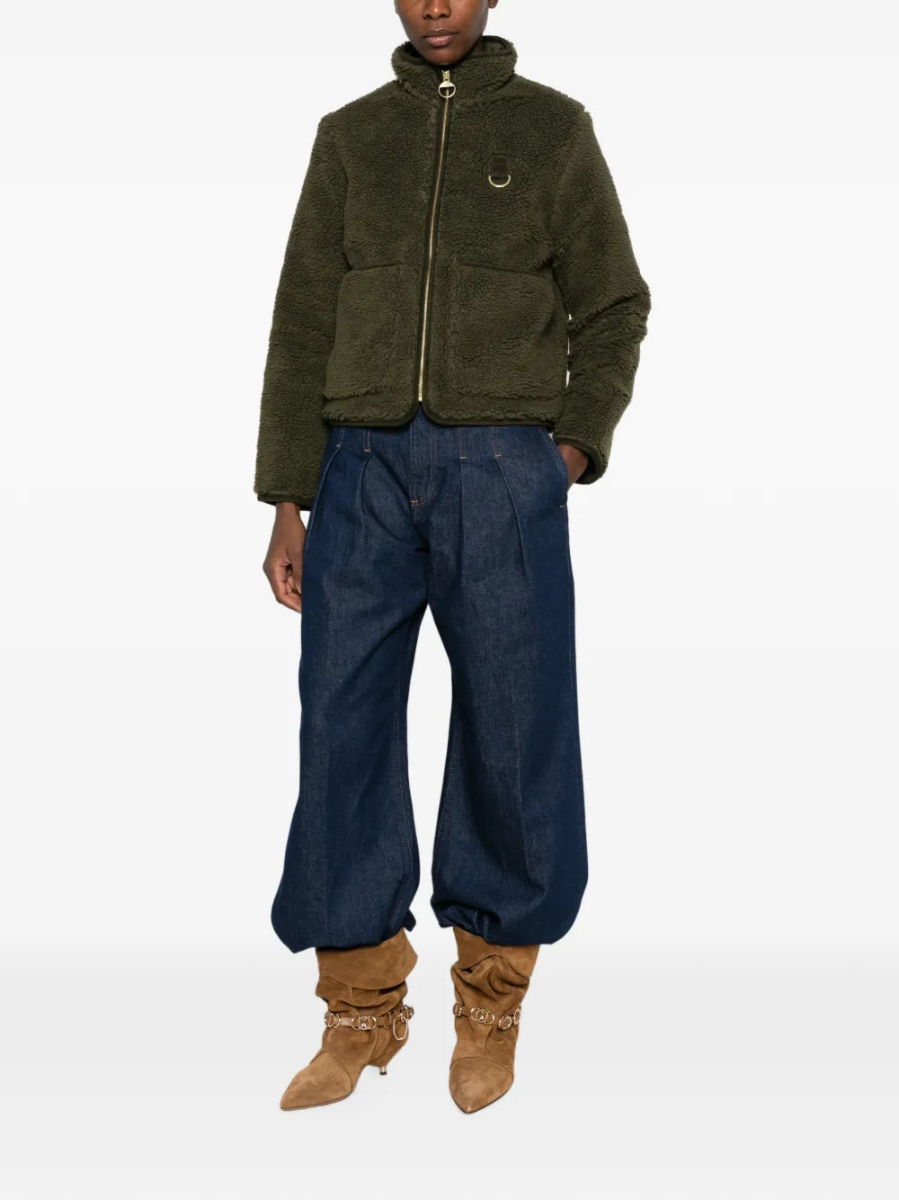 Barbour Women's Elenora Fleece Zip-Up Jacket