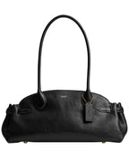 Coach Empire Carryall 34 In Loved Leather Brass/Black