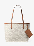 Michael Kors Jet Set Large Signature Logo Tote Bag