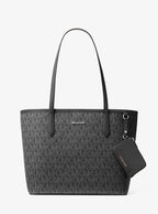 Michael Kors Jet Set Large Signature Logo Tote Bag