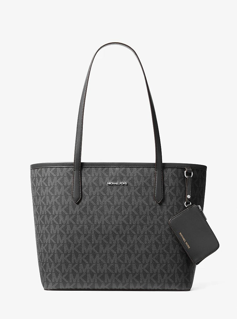 Michael Kors Jet Set Large Signature Logo Tote Bag