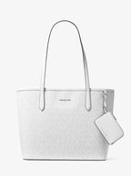 Michael Kors Jet Set Large Signature Logo Tote Bag