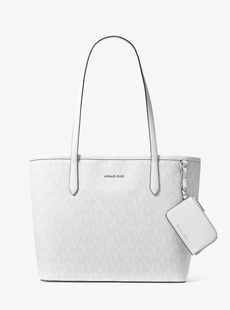 Michael Kors Jet Set Large Signature Logo Tote Bag