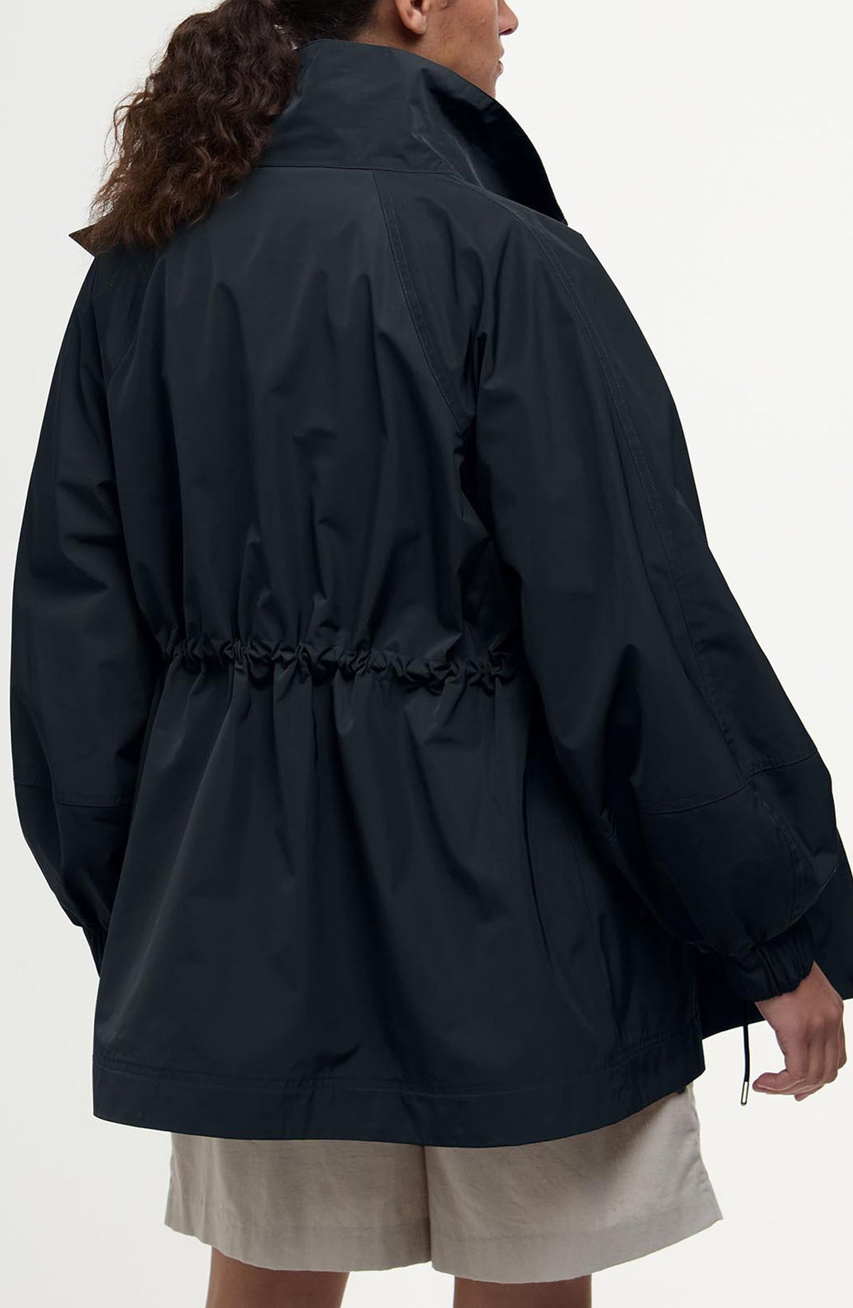 Barbour Suri Showerproof Jacket Black back