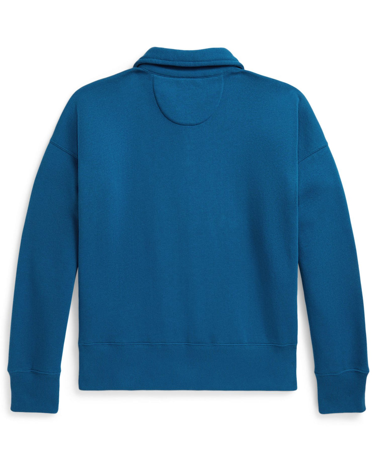 Ralph Lauren Women's Fleece Quarter-Zip Pullover - Galaxy Blue