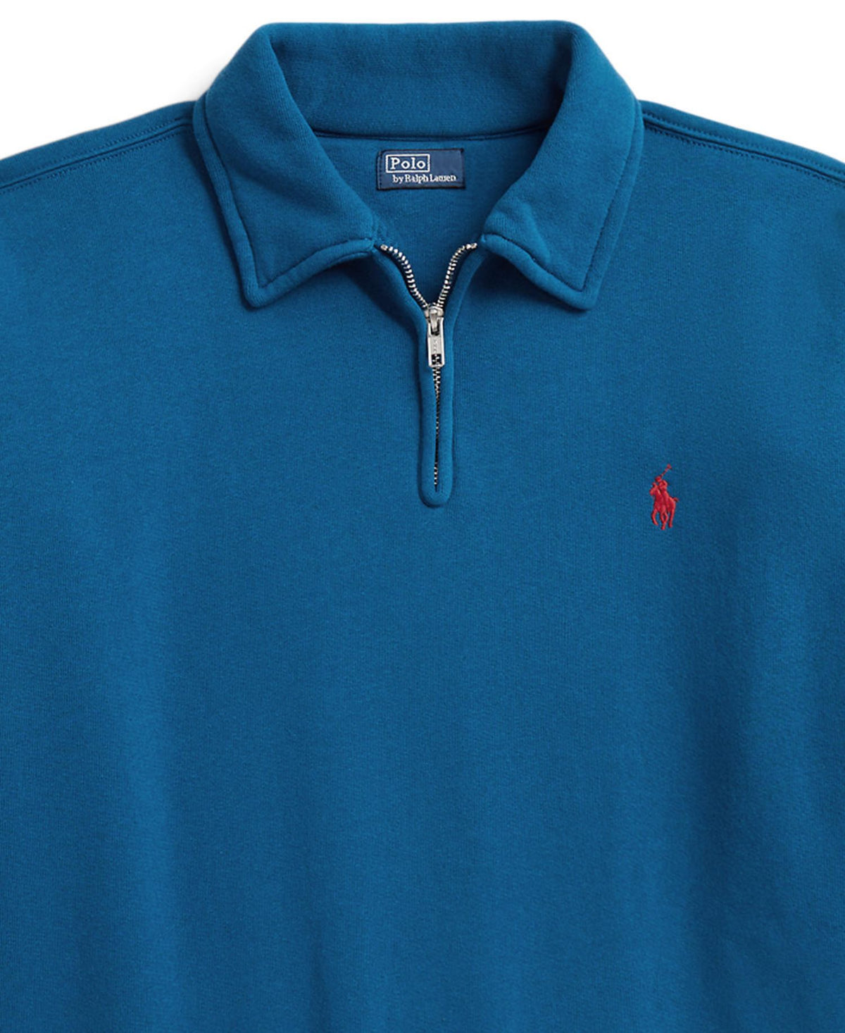 Ralph Lauren Women's Fleece Quarter-Zip Pullover - Galaxy Blue