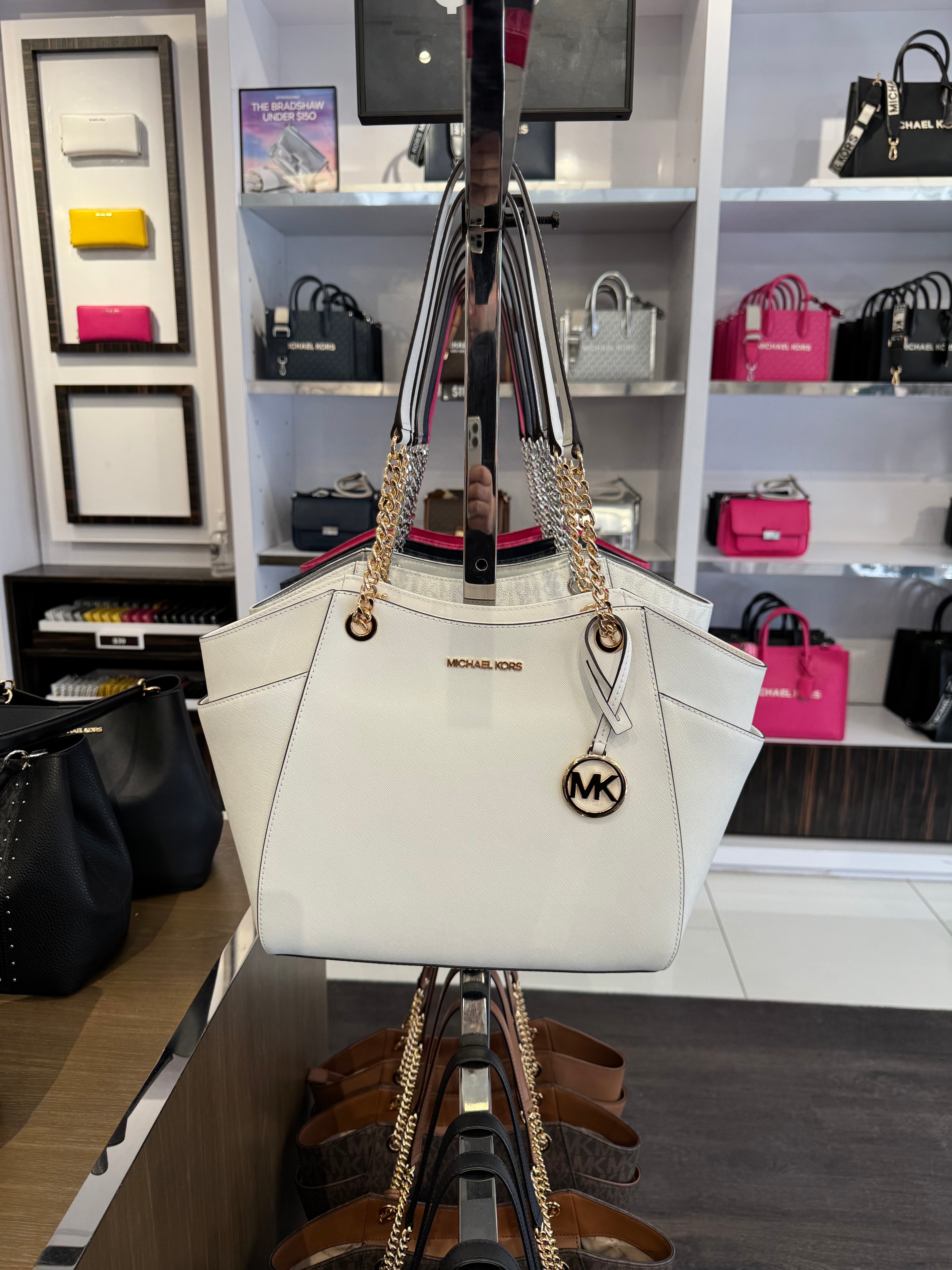 Bolso tote con cadena de viaje Jet Set de Michael Kors
