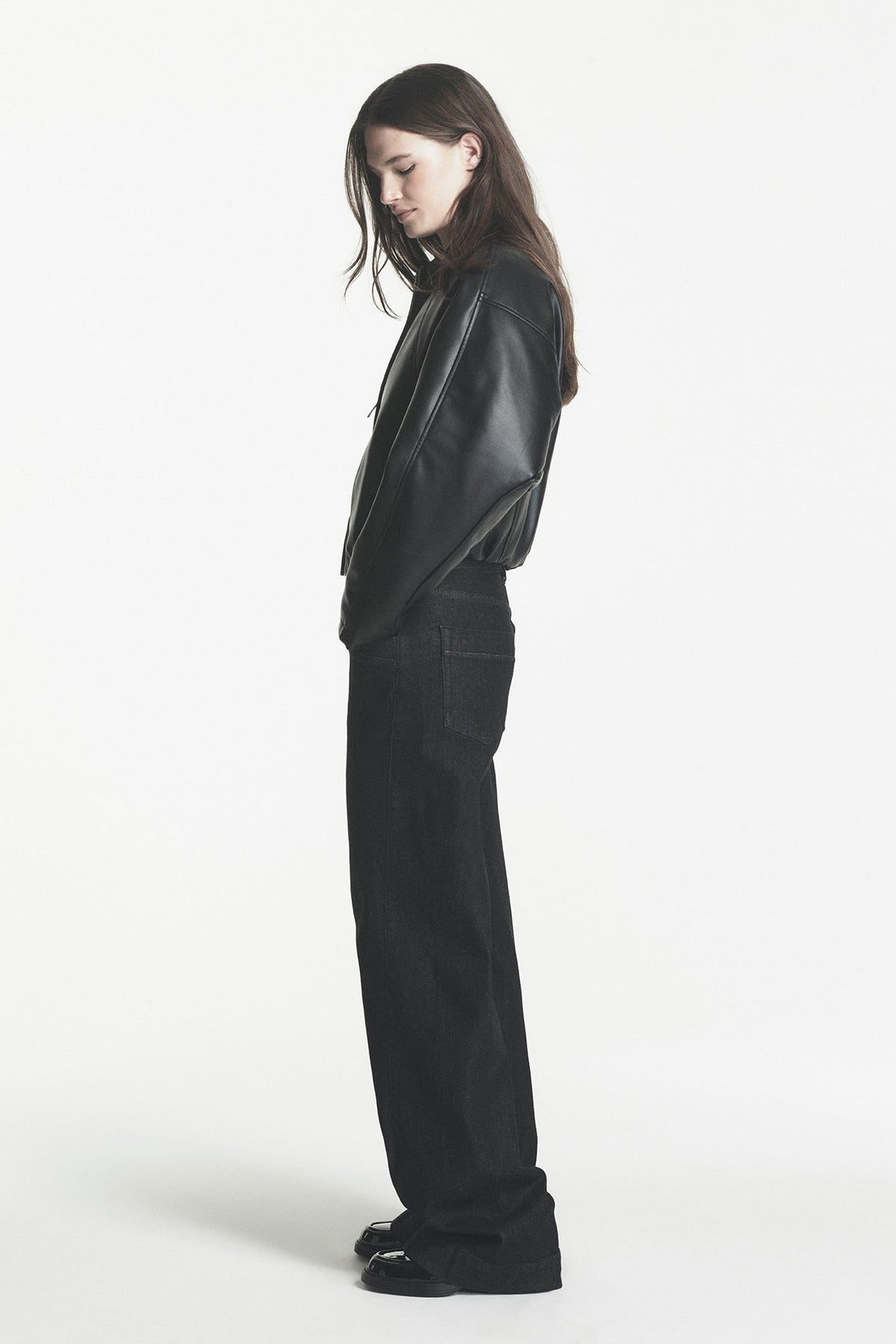 DKNY Bubble Hem Jacket Black