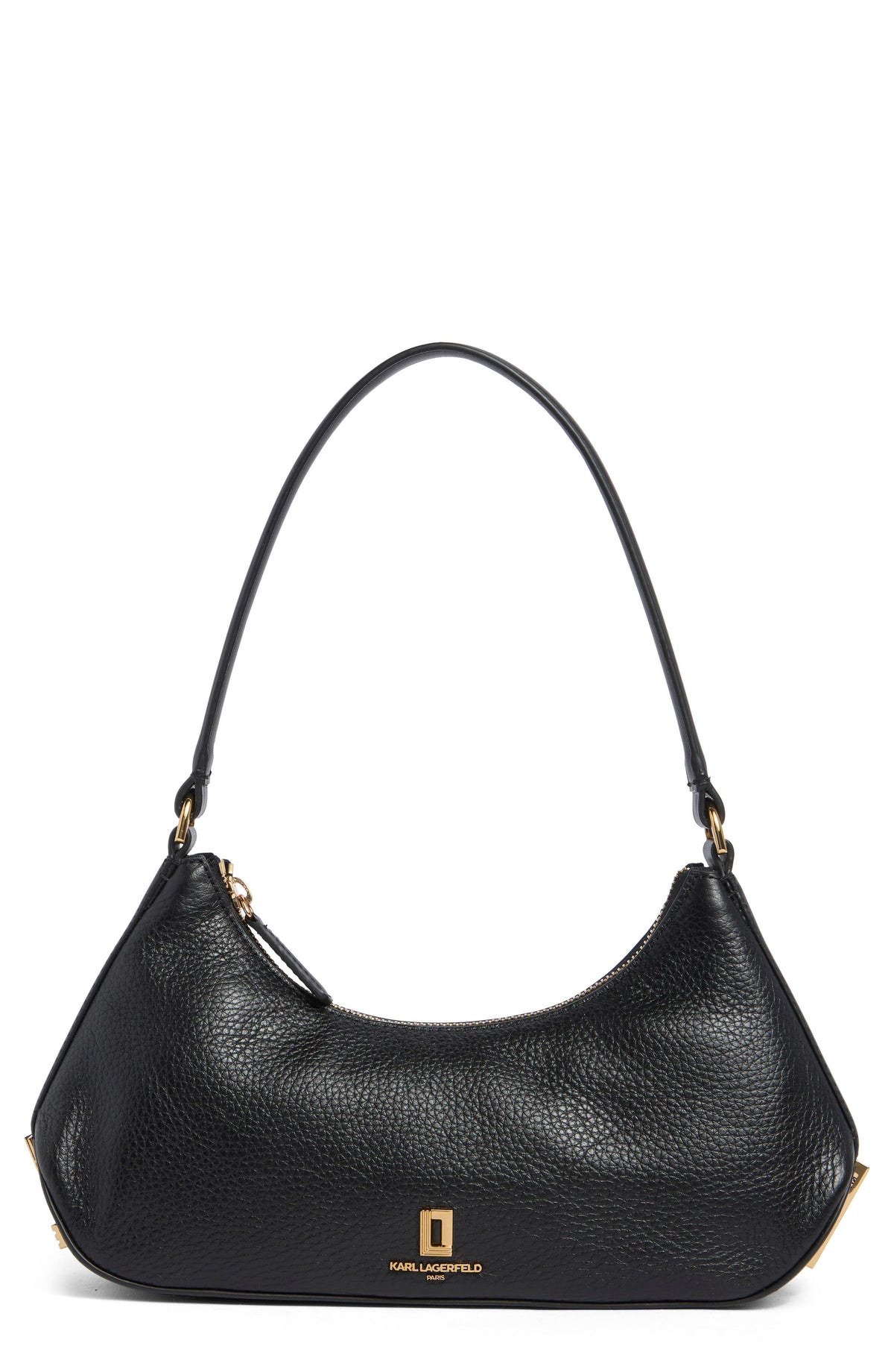 Karl Lagerfeld Arielle Shoulder Bag, Black Gold