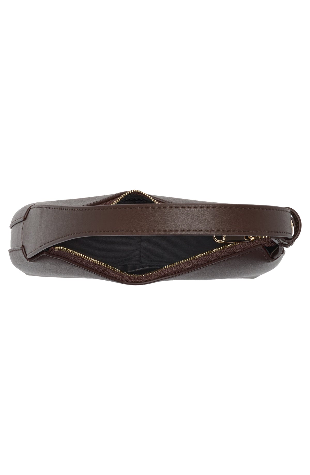 Furla Febe Leather Shoulder Bag - Chocolate