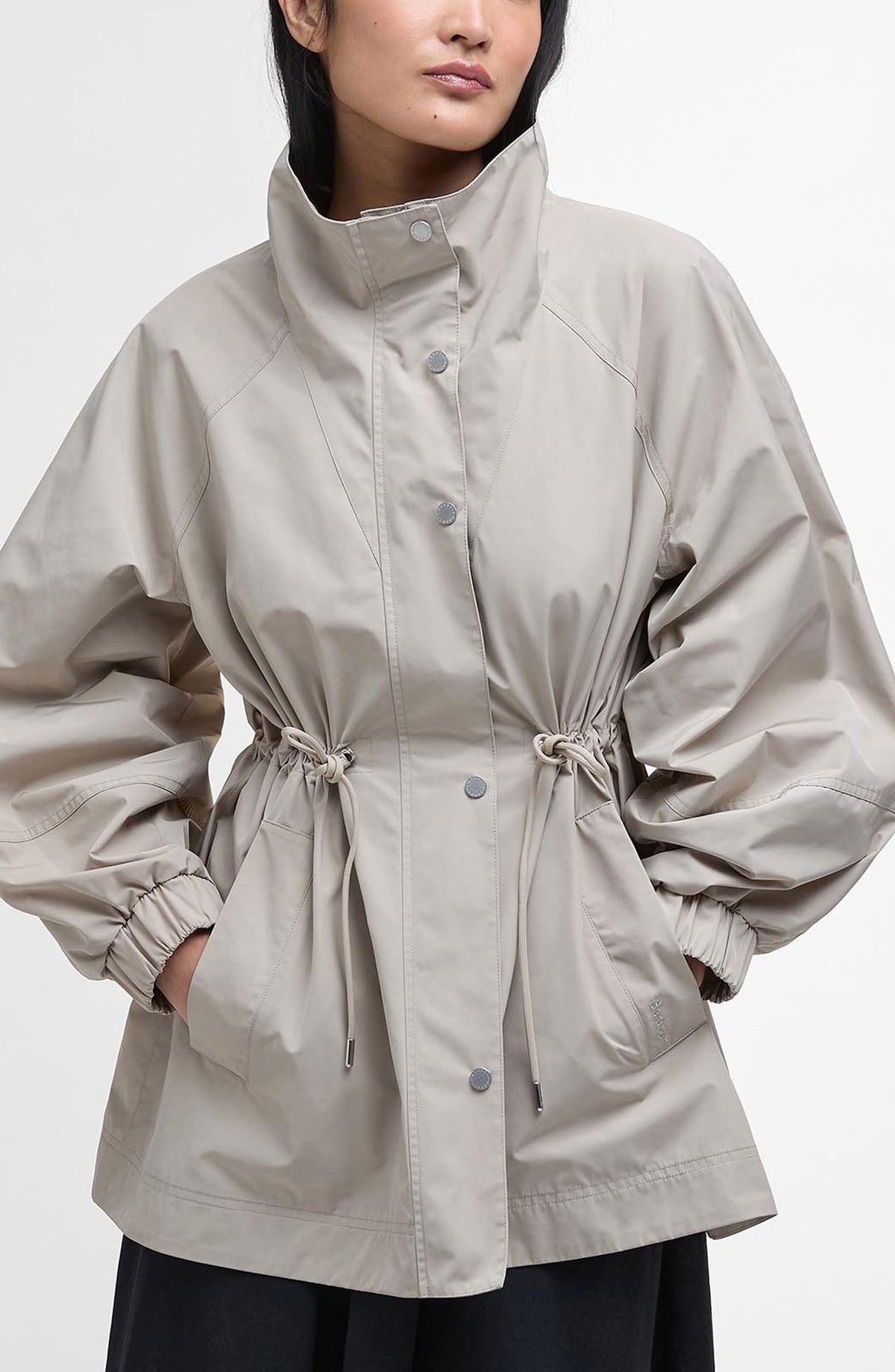 Barbour Suri Showerproof Jacket Light Sand