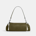 Coach Andre Barrel Bag 24 - silver/olive