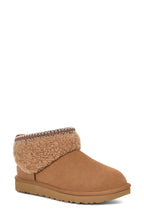 UGG Classic Ultra Mini Max Curly Boot - Chestnut
