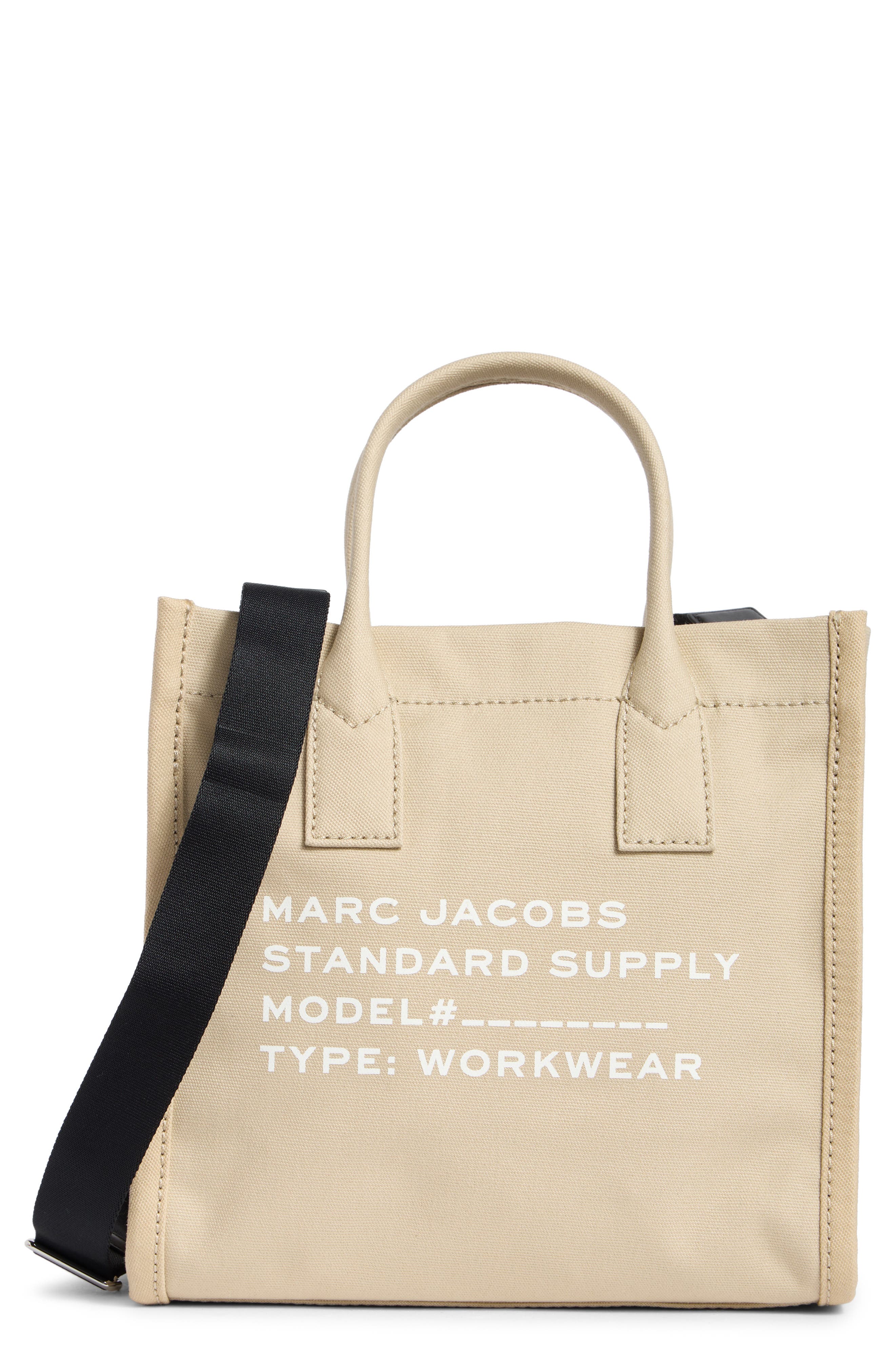 Marc Jacobs Medium Canvas Standard Supply Tote - Beige
