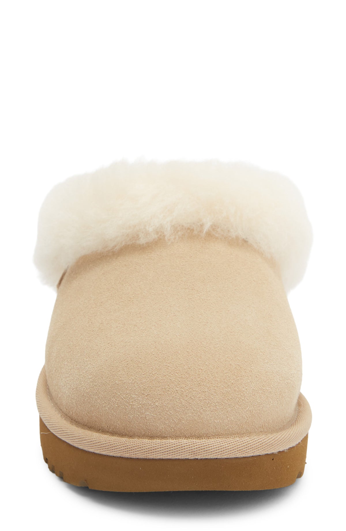 UGG Clugette Genuine Shearling Clog - Sand