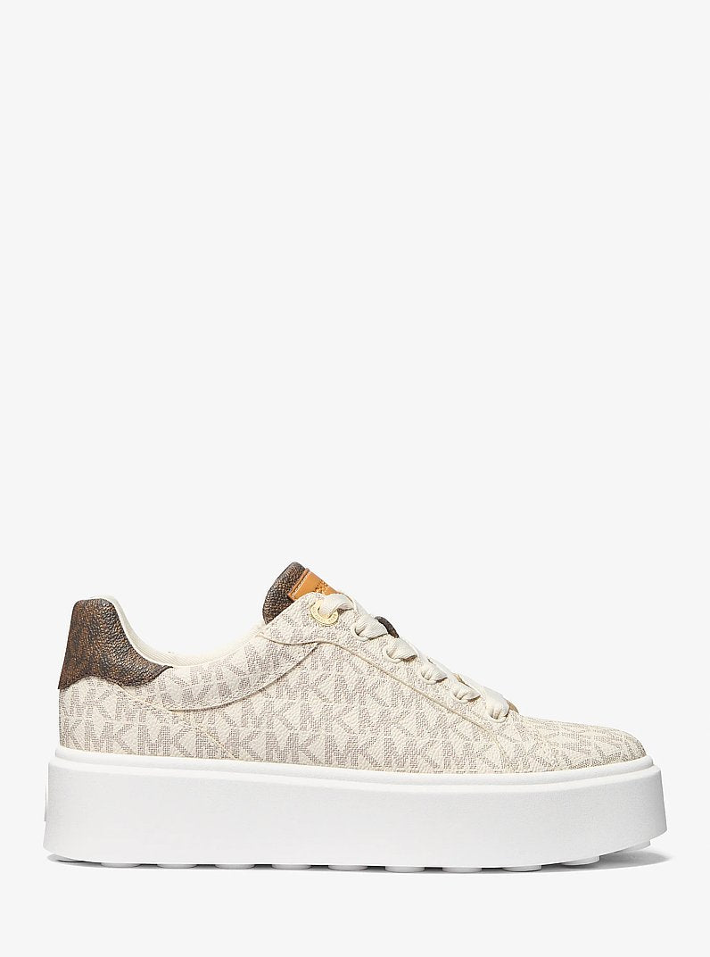 Romey Platform Sneaker - Vanilla 2