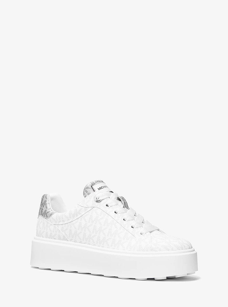 Michael Kors Romey Platform Sneaker - Bright White