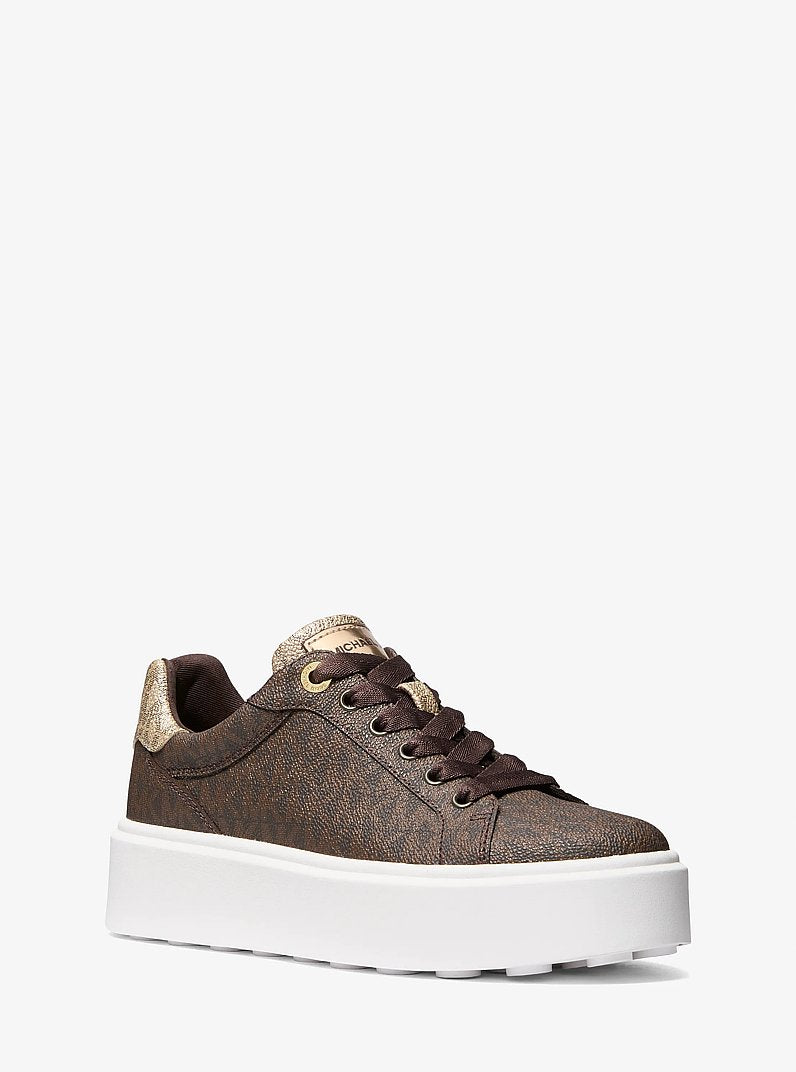 Michael Kors Romey Platform Sneaker - Brown