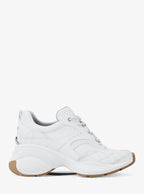 Kaia Mixed-Media Trainer - Optic White 2