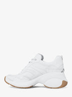 Kaia Mixed-Media Trainer - Optic White 3