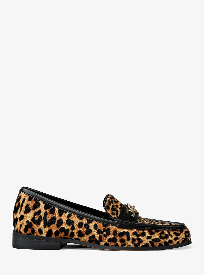 Kacey Loafer - Leopard Print Calf Hair