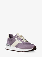 Michael Kors Remy Mixed-Media Trainer - Lilac