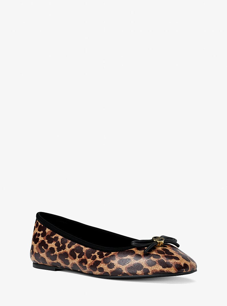Michael Kors Savannah Ballet Flat - Leopard Print