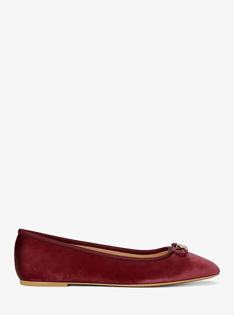 Savannah Ballet Flat - Maroon