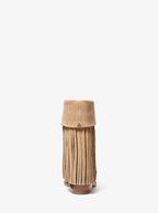Nash Fringed Suede Boot - Camel 3