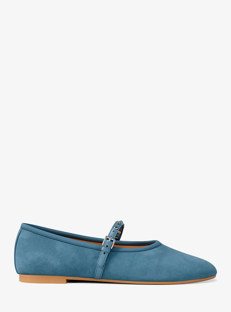 Phoebe Ballet Flat - Denim 2