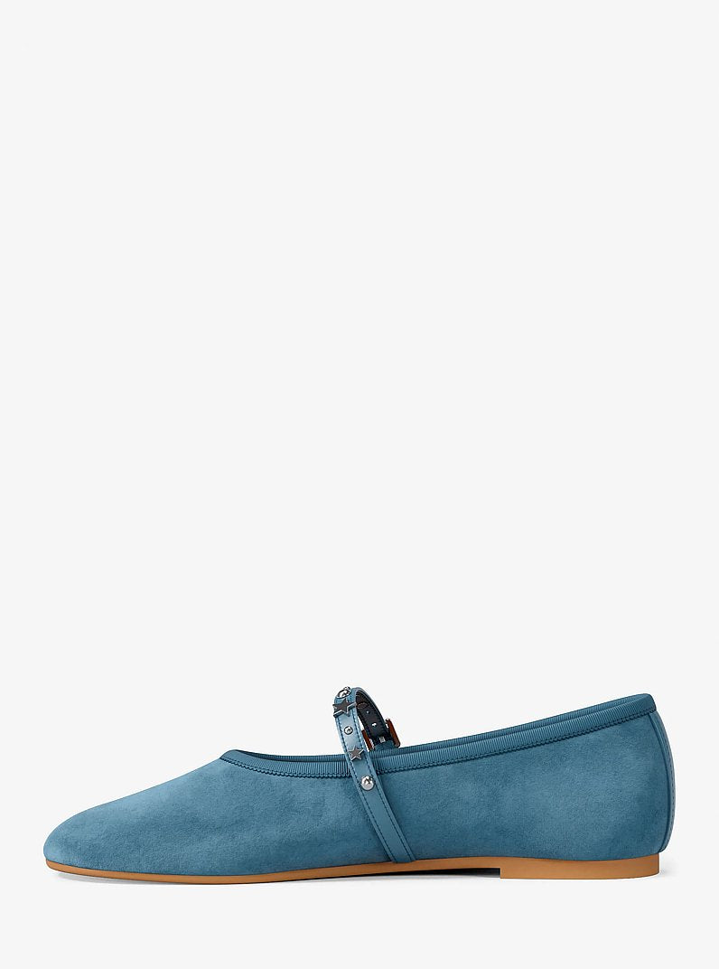 Phoebe Ballet Flat - Denim 3