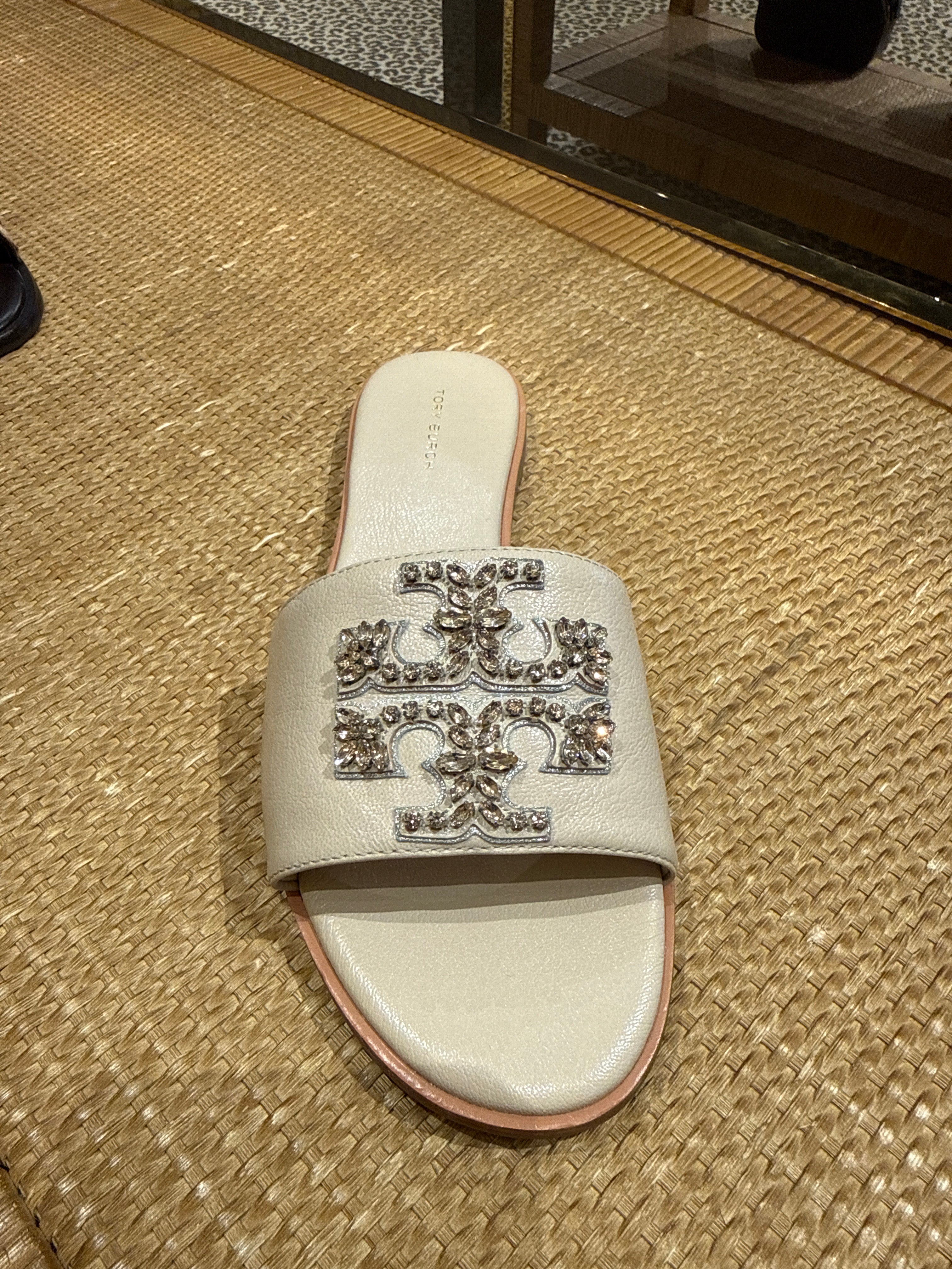 Tory Burch Everly Leather Slide