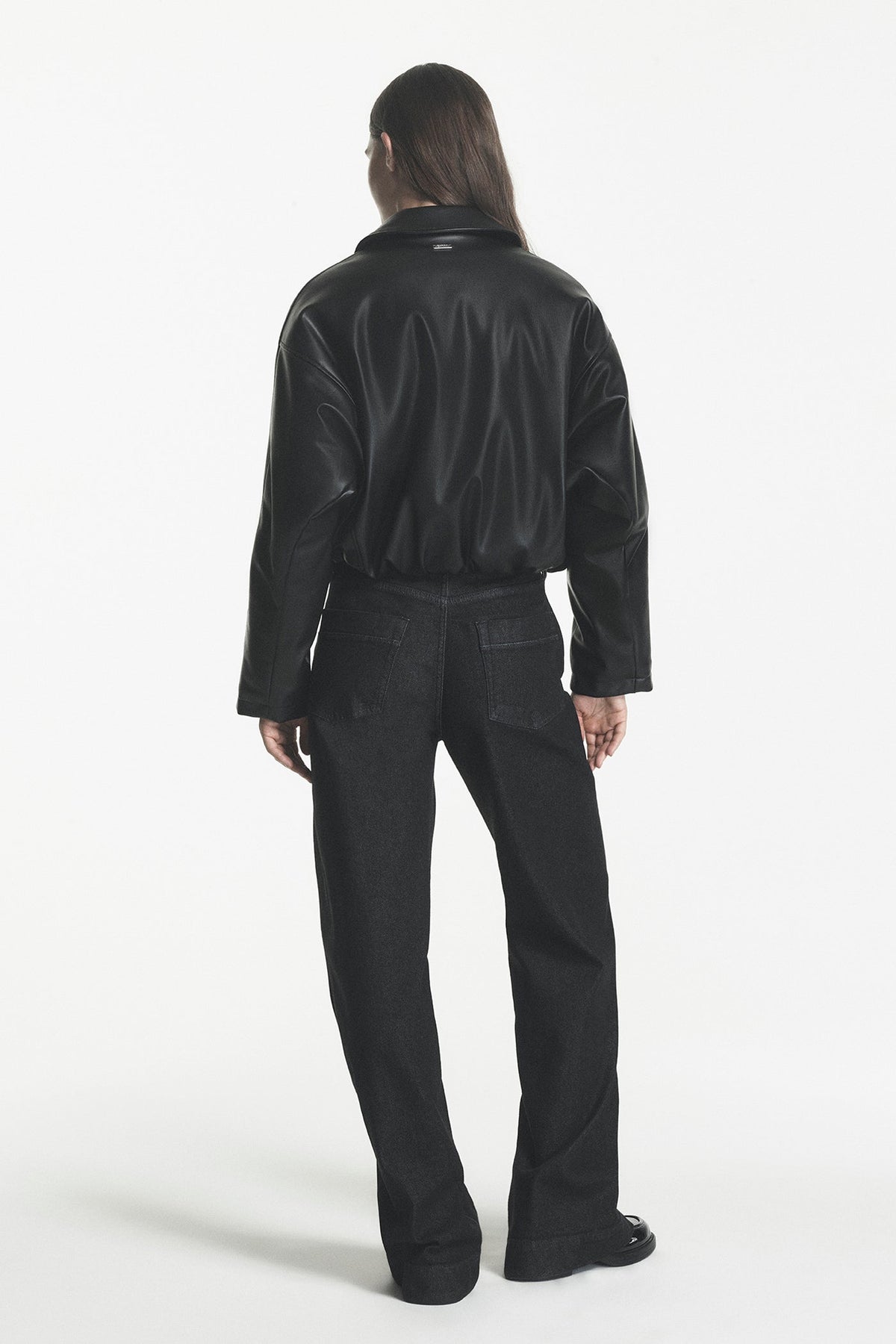DKNY Bubble Hem Jacket Black