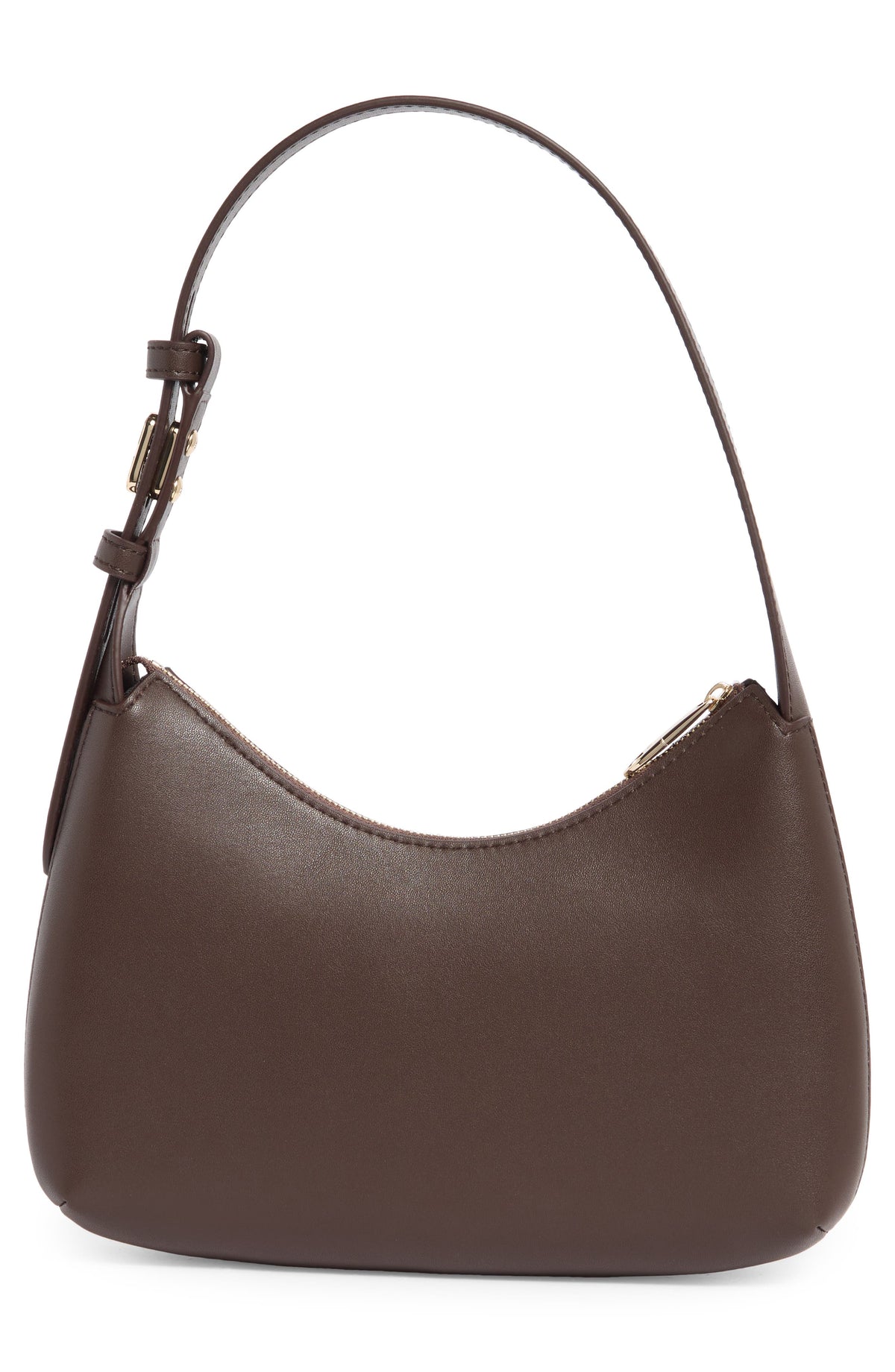 Furla Febe Leather Shoulder Bag - Chocolate