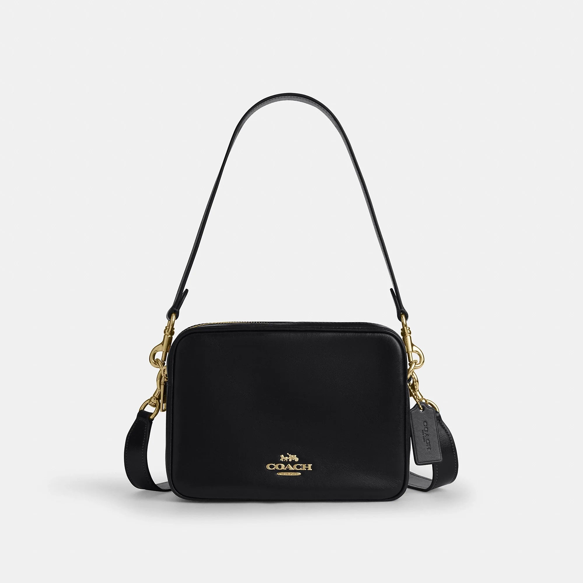 Coach Carey Crossbody Bag - gold/black